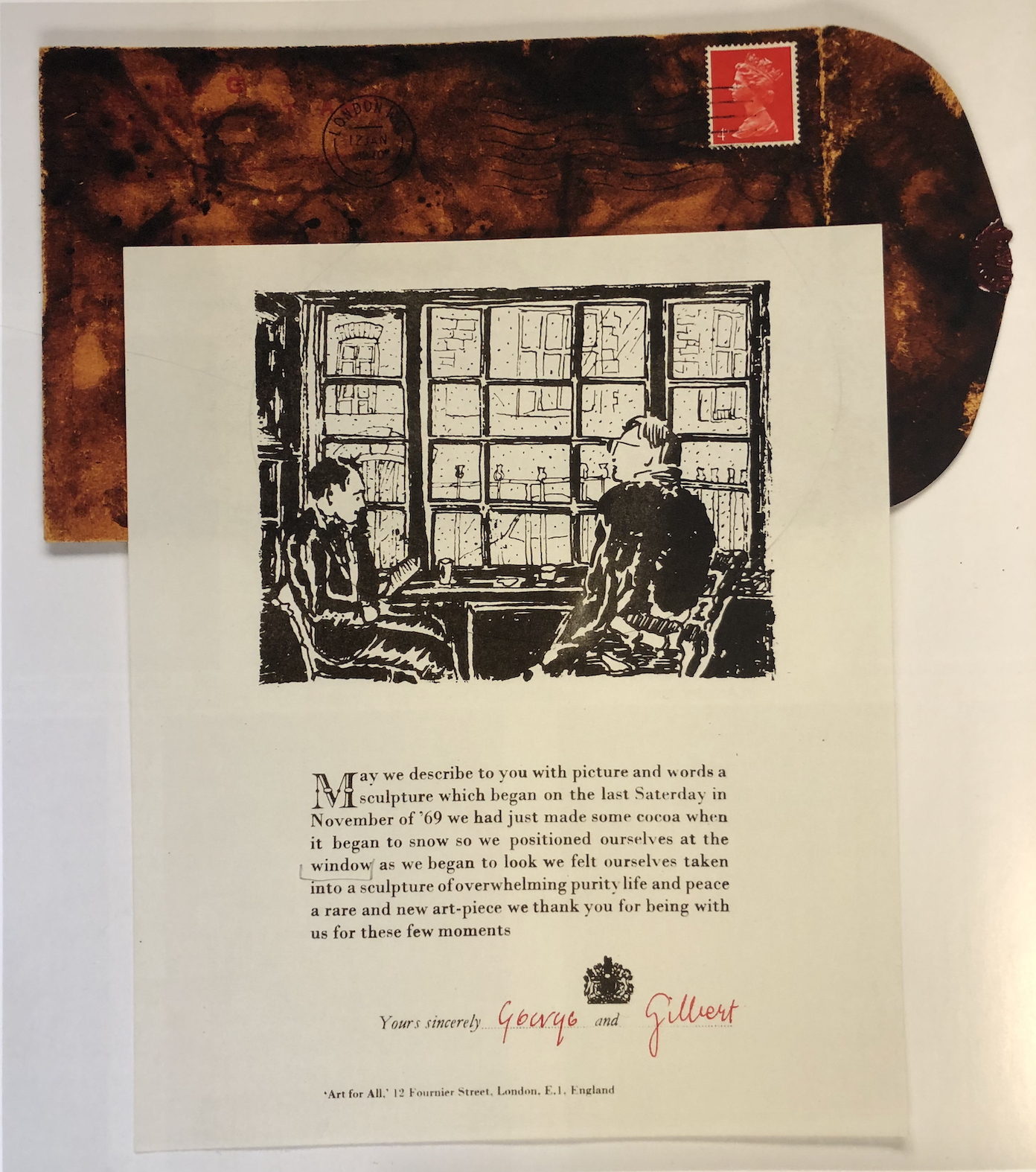 Postal Sculpture 1969